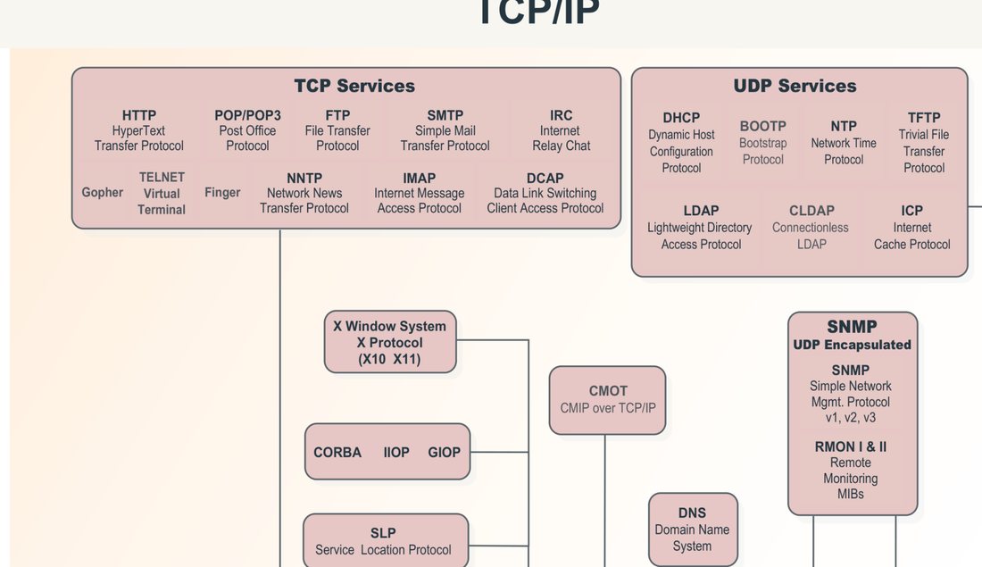 Sharp detail from the Network Protocols Map